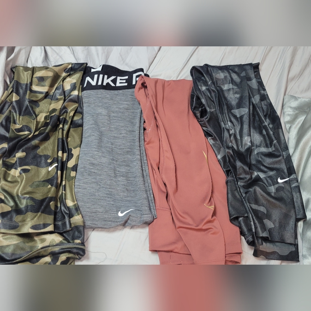 NIKE Drifit And Pro Legging LOT 5 PAIRS